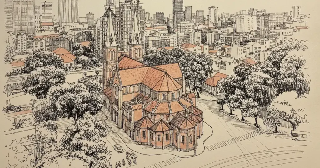 Notre Dame Cathedral of Saigon, District 1