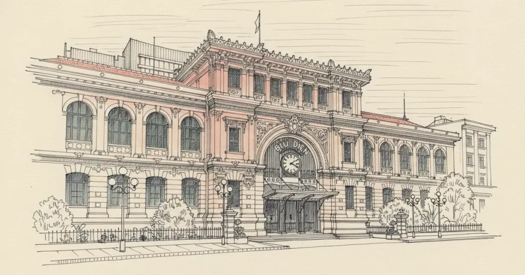Saigon Central Post Office, District 1