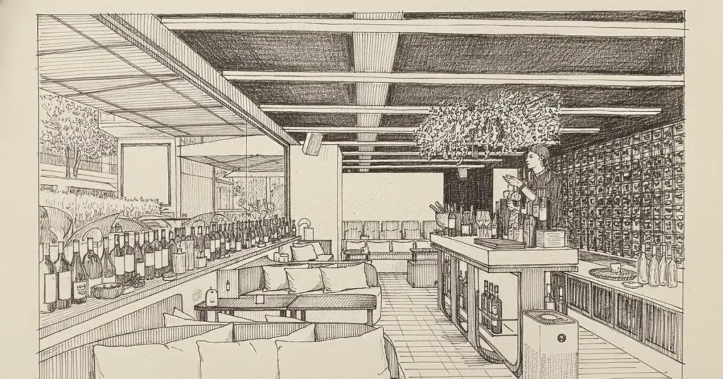 The Living Room wine bar, District 1