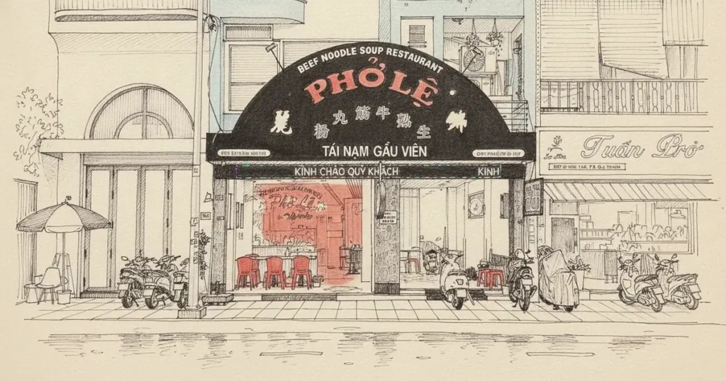 Phở Lệ Restaurant, Saigon - PinGuide