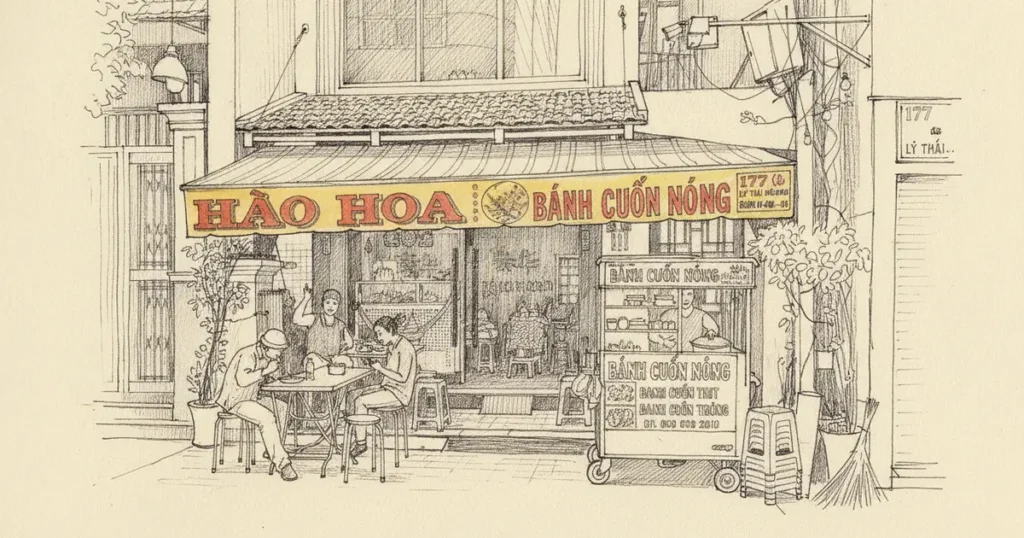 Bánh cuốn nóng Hào Hoa, Saigon - PinGuide