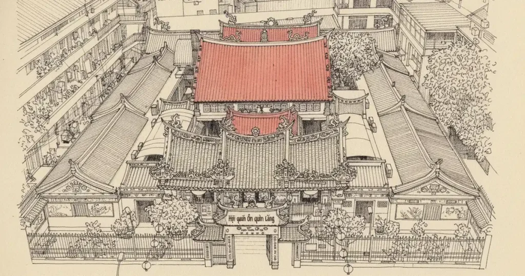 Hội quán Ôn Lăng – Chùa quan âm, District 5