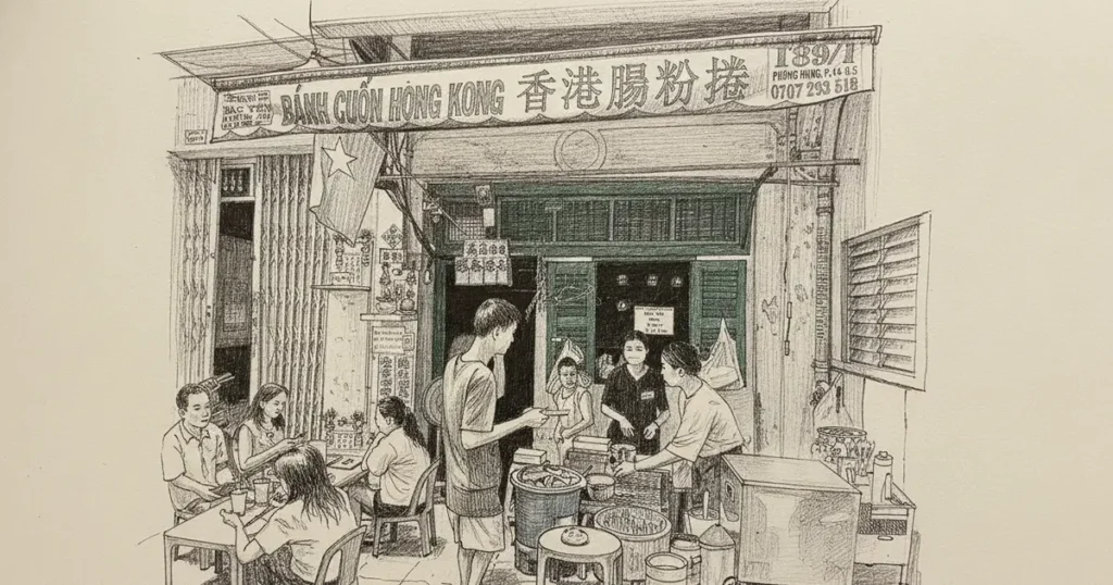 Hong Kong Steamed Rice Rolls, District 5