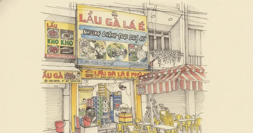 Lẩu Gà Lá É – Những Chàng Trai “SAY HI”, Saigon - PinGuide