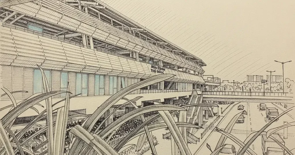 Metro Staion Thủ Đức