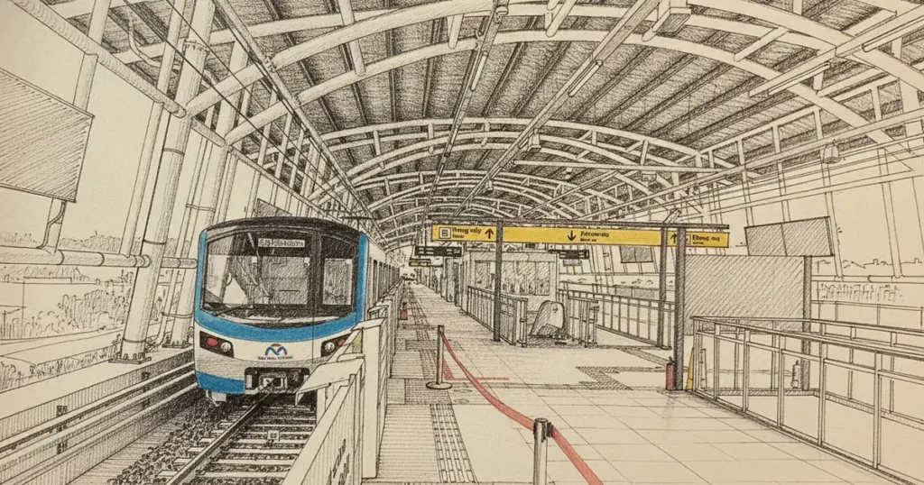 Metro Station Suối Tiên