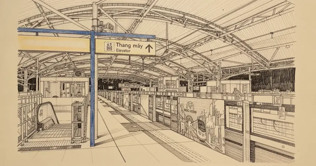 Metro Station Tan Cang