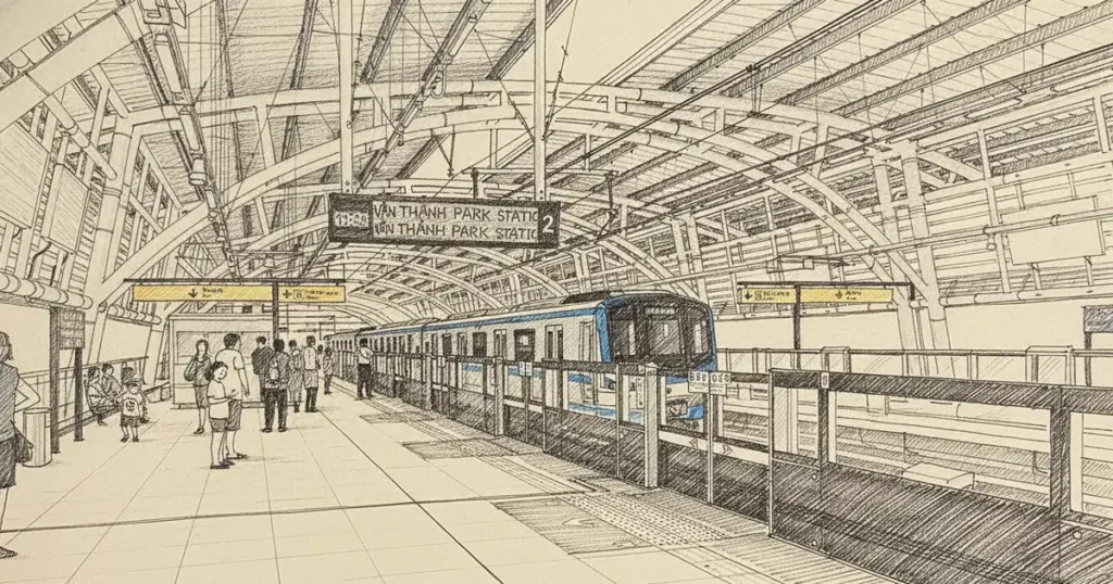 Metro Station Văn Thánh