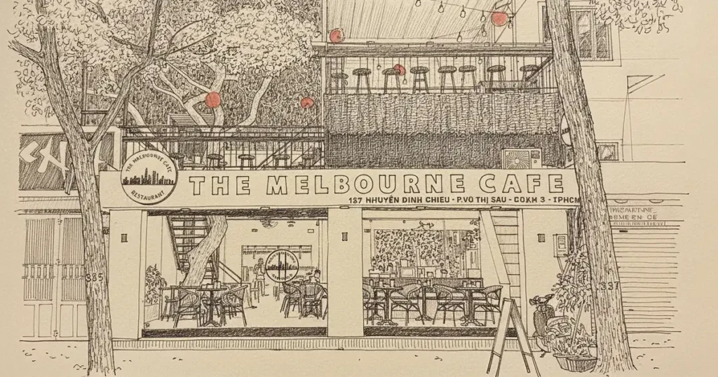 The Melbourne Cafe, Saigon - PinGuide