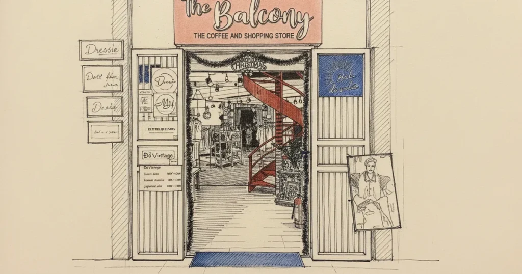 The Balcony (The Coffee and Shopping Store), District 1